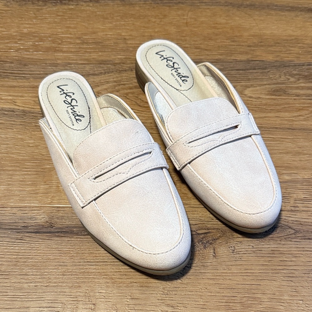 LifeStride Margot Slide Blush: Size 5